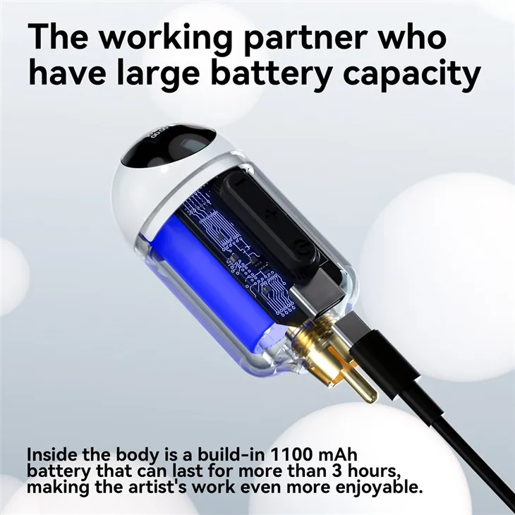 Wireless Tattoo Power Supply